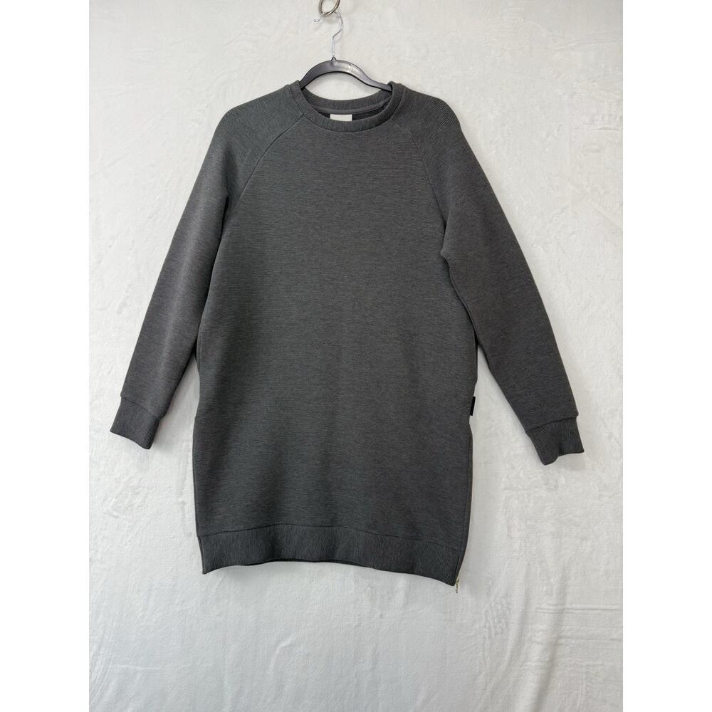 Varley Knit Albret Lounge Dress Sweater Dress Charcoal Gray Anthropologie Small